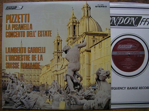 PIZZETTI: LA PISANELLA / CONCERTO DELL' ESTATE LAMBERTO GARDELLI / SUISSE ROMANDE ORCHESTRA CS 6508