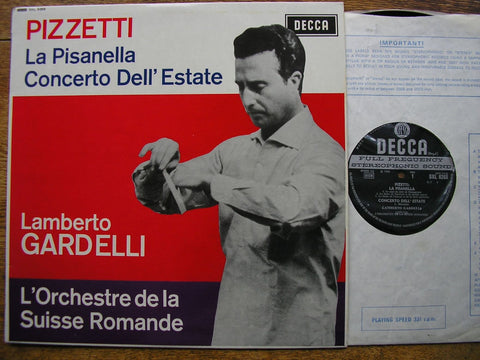 PIZZETTI: LA PISANELLA / CONCERTO DELL' ESTATE LAMBERTO GARDELLI / SUISSE ROMANDE ORCHESTRA SXL 6268