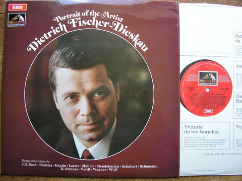 PORTRAIT OF THE ARTIST: FISCHER-DIESKAU SINGS ARIAS, SONGS & LIEDER ASD 2549