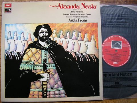 PROKOFIEV: ALEXANDER NEVSKY REYNOLDS / LSO / ANDRE PREVIN ASD 2800