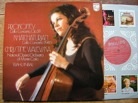 PROKOFIEV / KHATCHATURIAN: CELLO CONCERTOS WALEVSKA / NOOMC / INBAL 6500 518