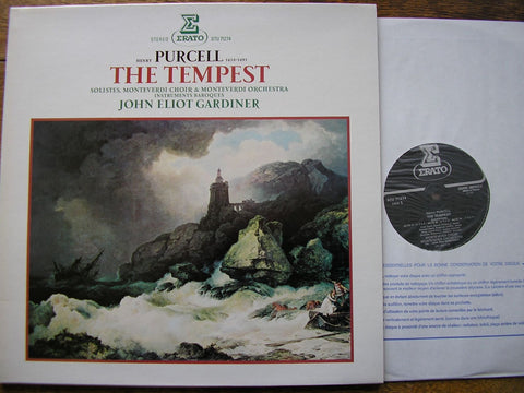 PURCELL: THE TEMPEST SOLOISTS / JOHN ELIOT GARDINER / MONTEVERDI ORCHESTRA STU 71274