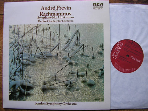 RACHMANINOV: SYMPHONY NO. 3 / THE ROCK ANDRE PREVIN / LSO LSB 4090