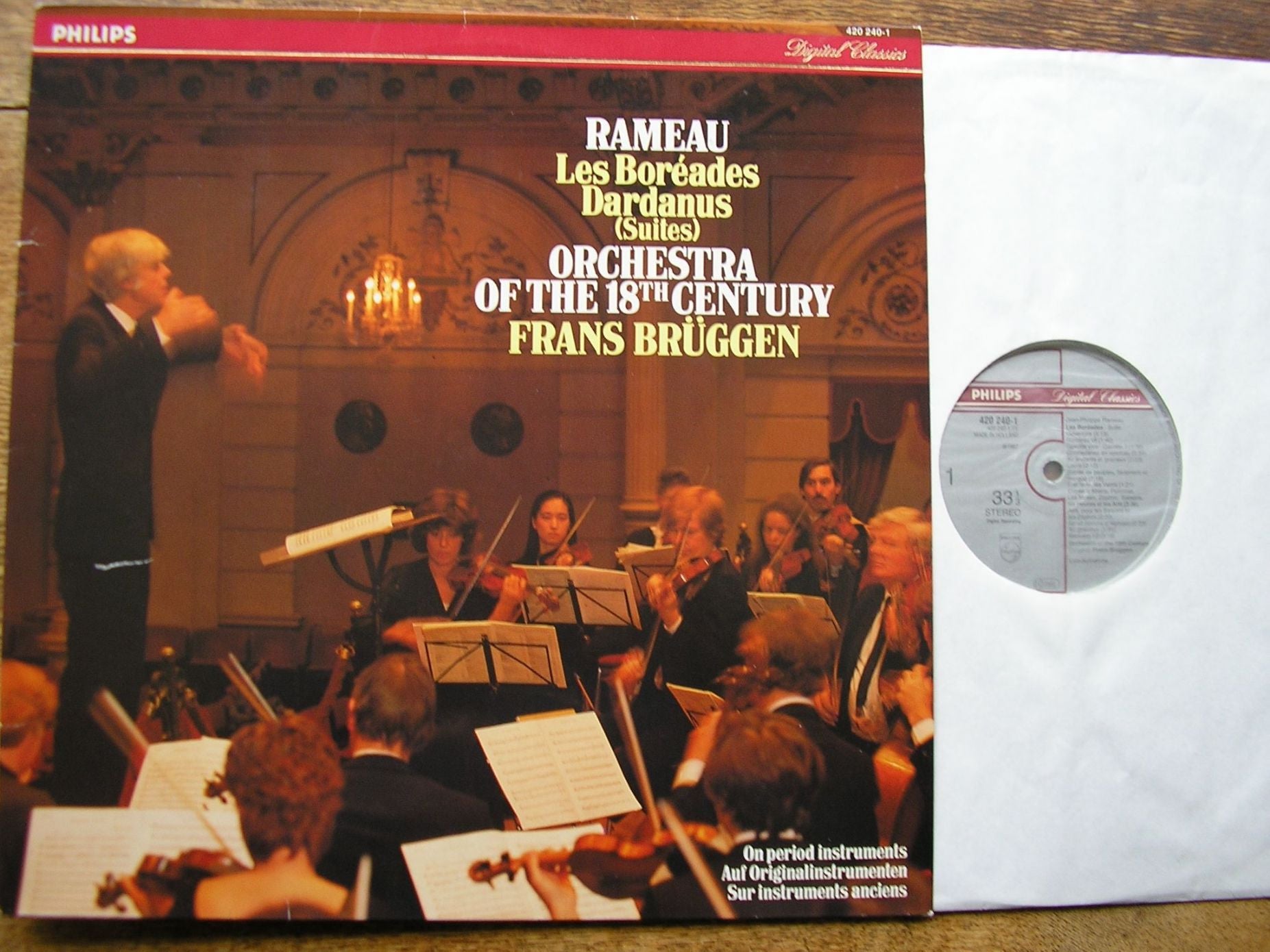 RAMEAU: LES BOREADES & DARDANUS FRANS BRUGGEN / ORCHESTRA OF THE 18th ...