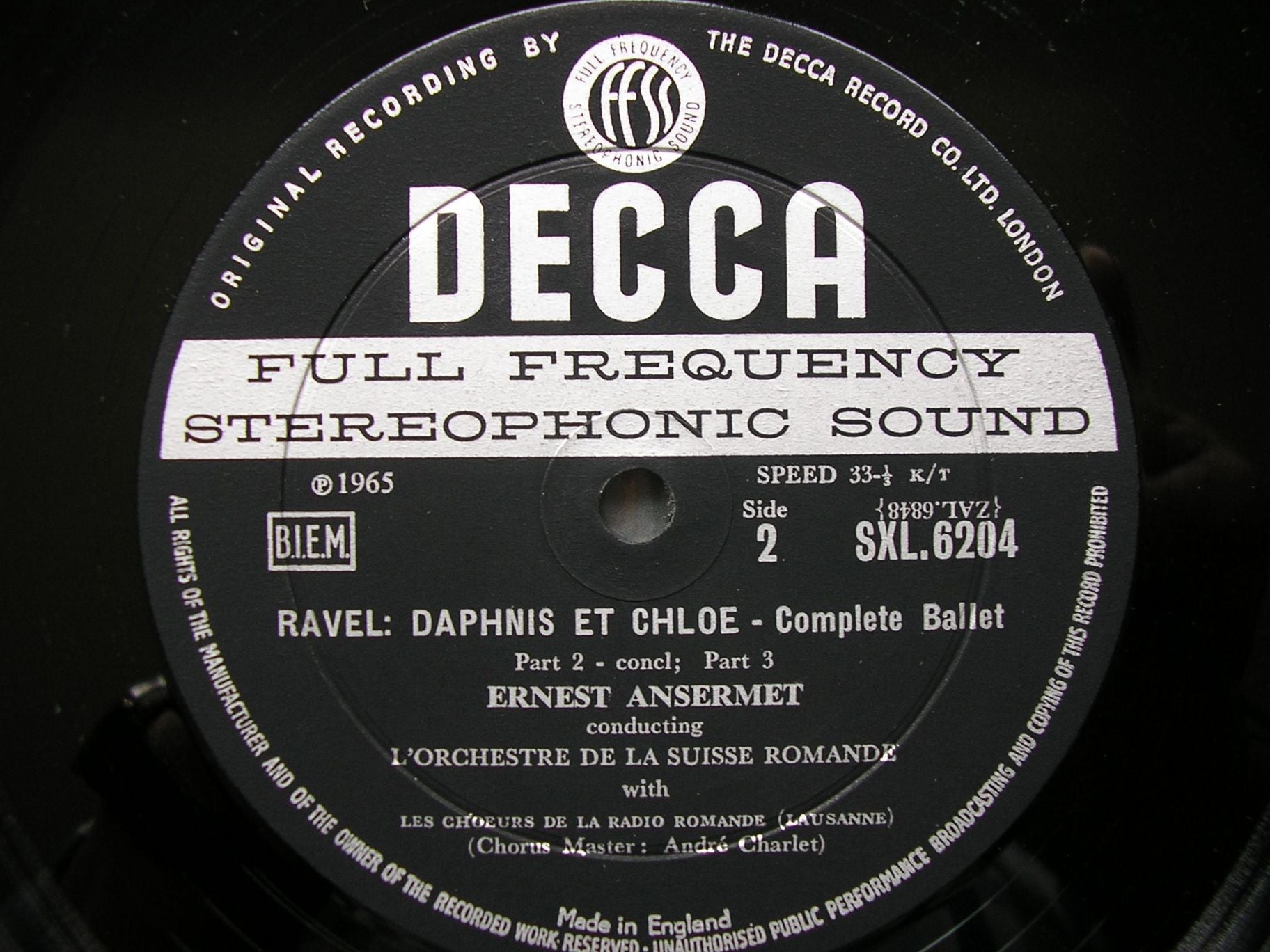 decca, 6204, 1965, wide, band, grooved,