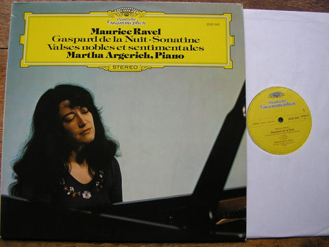 RAVEL: GASPARD DE LA NUIT / SONATINE / VALSES NOBLES ET SENTIMENTALES MARTHA ARGERICH 2530 540