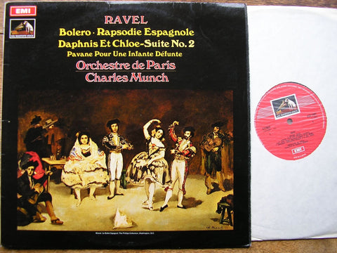 RAVEL: RAPSODIE ESPAGNOLE / DAPHNIS & CHLOE / PAVANE MUNCH / Orchestre de Paris ASD 2497