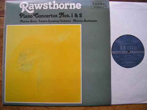 RAWSTHORNE: PIANO CONCERTOS Nos. 1 & 2 MALCOLM BINNS / LSO / NICHOLAS BRAITHWAITE SRCS 101