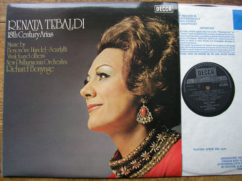 RENATA TEBALDI SINGS 18th CENTURY ARIAS TEBALDI / NPO / BONYNGE SXL 6629