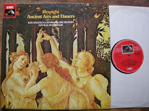 RESPIGHI: ANCIENT AIRS & DANCES SUITES 1 / 2 / 3 MARRINER / LACO ASD 3188