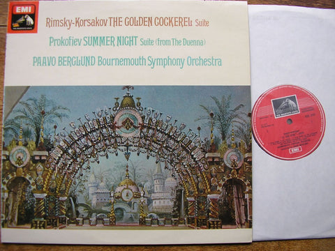 RIMSKY-KORSAKOV: THE GOLDEN COCKEREL / PROKOFIEV: SUMMER NIGHT PAAVO BERGLUND / BSO ASD 3141