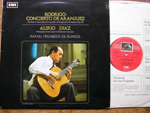 RODRIGO: CONCIERTO DE ARANJUEZ / GIULIANI: CONCERTO FOR GUITAR Op. 30 DIAZ / SNO / DE BURGOS ASD 2363