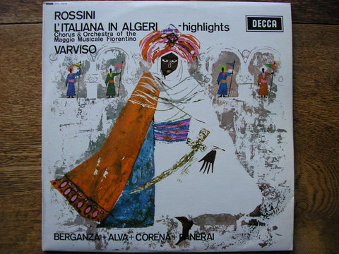ROSSINI: L'ITALIANA IN ALGERI (Highlights) BERGANZA / ALVA / CORENA / MMF / VARVISO SXL 6210