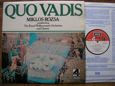 ROZSA: QUO VADIS MIKLOS ROZSA / ROYAL PHILHARMONIC ORCHESTRA PFS 4430