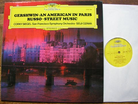 RUSSO: STREET MUSIC / GERSHWIN: AN AMERICAN IN PARIS CORKY SIEGEL / SFSO / SEIJI OZAWA 2530 788