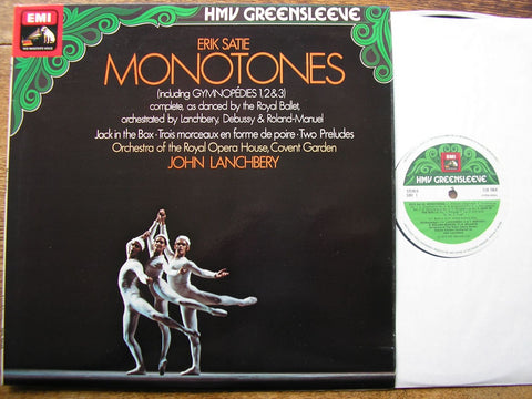 SATIE: JACK IN THE BOX / GYMNOPEDIES / TROIS MORCEAUX JOHN LANCHBERY / OROHCG ESD 7069