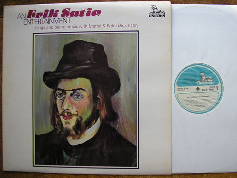 SATIE: SONGS & PIANO MUSIC MERIEL & PETER DICKINSON RHS 338