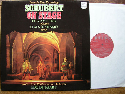 SCHUBERT ON STAGE: ARIAS & DUETS ELLY AMELING / CLAES AHNSJO / RPO / EDO DE WAART 9500 170