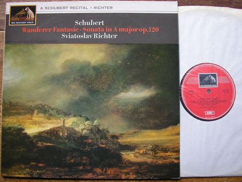 SCHUBERT: WANDERER FANTASIE / PIANO SONATA Op. 120 SVIATOSLAV RICHTER ASD 561