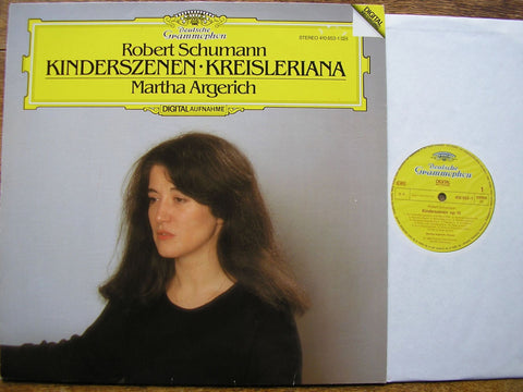 SCHUMANN: KINDERSZENEN Op.15 / KREISLERIANA Op.16 MARTHA ARGERICH DG 410 653-1