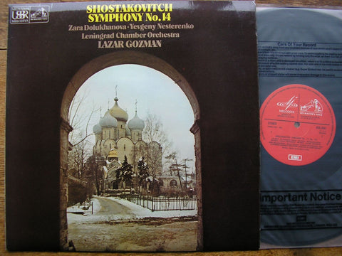 SHOSTAKOVITCH: SYMPHONY No. 14 SOLOISTS / LCO / GOZMAN ASD 3481