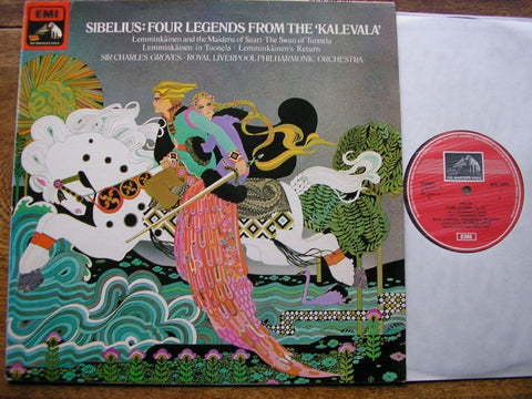 SIBELIUS: FOUR LEGENDS CHARLES GROVES / RLPO ASD 3092