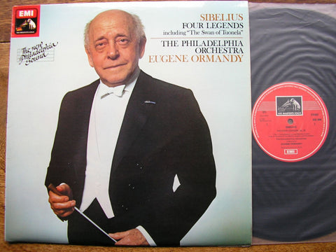 SIBELIUS: FOUR LEGENDS / THE SWAN OF TUONELA EUGENE ORMANDY / PHILADELPHIA ORCHESTRA ASD 3644