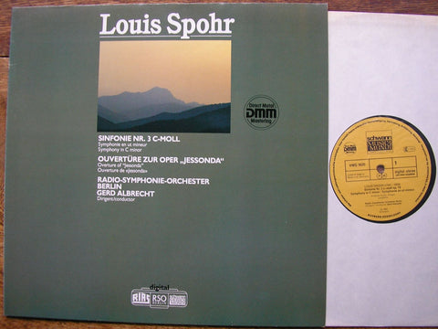 SPOHR: SYMPHONY No. 3 / OVERTURE 'JESSONDA' GERD ALBRECHT / RSO BERLIN VMS 1620