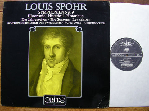 SPOHR: SYMPHONY No. 6 'Historical' / SYMPHONY No. 9 'The Seasons' KARL RICKENBACHER / BRSO S094 841A