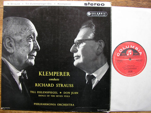 STRAUSS: TILL EULENSPIEGEL / DON JUAN / DANCE OF THE 7 VEILS OTTO KLEMPERER / PHILHARMONIA SAX 2367