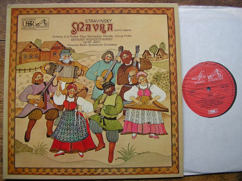 STRAVINSKY: MAVRA / SCHERZO / CIRCUS POLKA / FOUR NORWEGIAN MOODS JARVI / MRSO ASD 3104