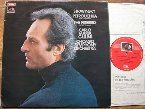 STRAVINSKY: PETROUCHKA / THE FIREBIRD GIULINI / CSO ASD 2614