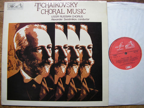 TCHAIKOVSKY: CHORAL MUSIC   SVESHNIKOV / USSR RUSSIAN CHORUS ASD 3165