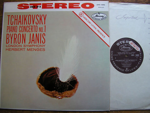 TCHAIKOVSKY: PIANO CONCERTO NO.1 BYRON JANIS / LSO / MENGES AMS 16086