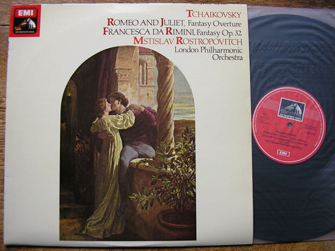 TCHAIKOVSKY: ROMEO & JULIET / FRANCESCA DA RIMINI MSTISLAV ROSTROPOVICH / LPO ASD 3567