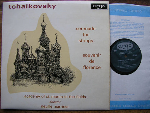 TCHAIKOVSKY: SERENADE FOR STRINGS / SOUVENIR DE FLORENCE NEVILLE MARRINER / ASMIF ZRG 584