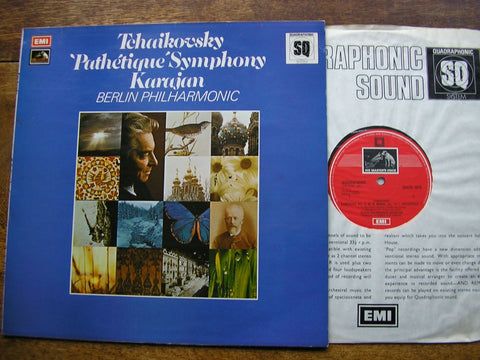 TCHAIKOVSKY: SYMPHONY No. 6 'Pathetique'      KARAJAN / BERLIN PHILHARMONIC Q4 ASD 2816