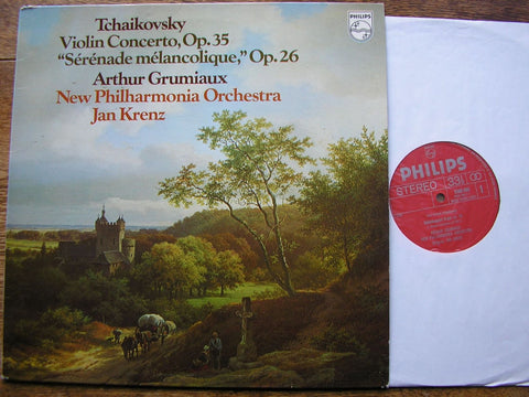 TCHAIKOVSKY: VIOLIN CONCERTO / SERENADE MELANCOLIQUE GRUMIAUX / NPO / KRENZ 9500 086