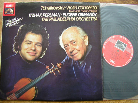 TCHAIKOVSKY: VIOLIN CONCERTO / SERENADE MELANCOLIQUE PERLMAN / PHILADELPHIA / ORMANDY ASD 3728