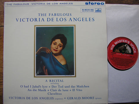 THE FABULOUS VICTORIA DE LOS ANGELES SONG RECITAL WITH GERALD MOORE ASD 413