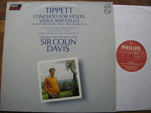 TIPPETT: CONCERTO FOR VIOLIN, VIOLA & CELLO PAUK / IMAI / KIRSCHBAUM / LONDON SYMPHONY / DAVIS 6514 209