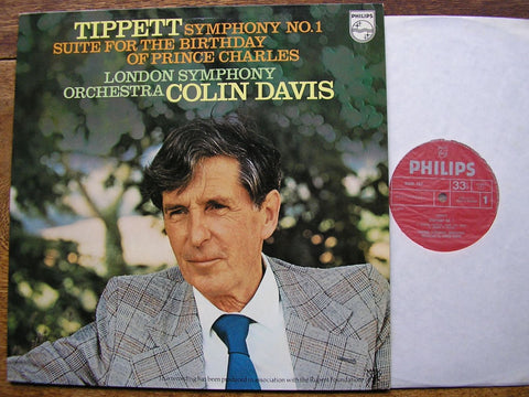 TIPPETT: SYMPHONY No. 1 / SUITE FOR THE BIRTHDAY OF PRINCE CHARLES COLIN DAVIS / LSO 9500 107