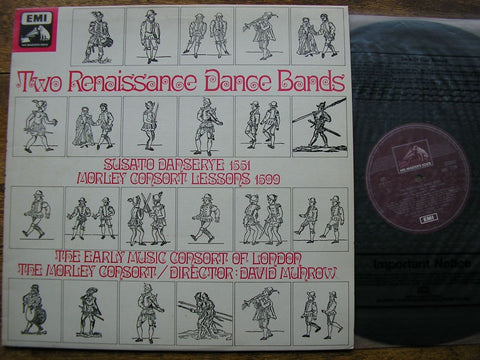 TWO RENAISSANCE DANCE BANDS: MUSIC OF SUSATO & MORLEY DAVID MUNROW / EMCL / MC HQS 1249