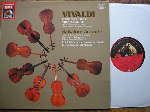 VIVALDI: FOUR CONCERTOS RV243 / 270 / 277 / 286 SALVATORE ACCARDO EL2701331