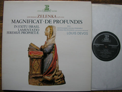 ZELENKA: DE PROFUNDIS / MAGNIFICAT / IN EXITU ISRAEL SOLOISTS / WVE / MUSICA POLYPHONICA / LOUIS DEVOS STU 71462